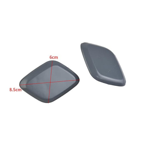 Gray Headlight Washer Nozzle Cover Cap for Ford Focus 2