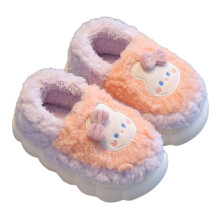 Kinder-Hausschuhe mit Cartoon-Motiven, rosa Memory-Schaum, 9