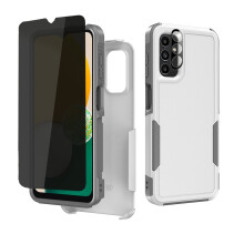 Capa Xhy para Galaxy A25 5G com película de privacidade e lente.