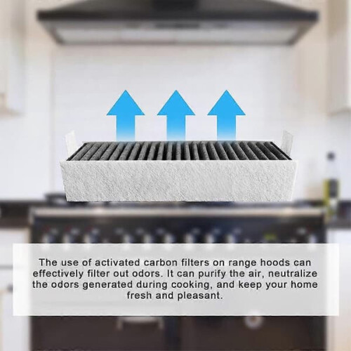 Carbon Filters for Kitchen Hood 4 pcs 1