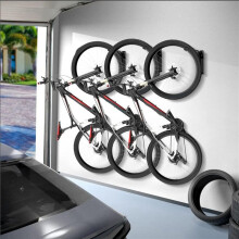 2-Pack Fietsenrek Garage Muurbevestiging, Draaibaar Fietsenrek, Fietshangerhaak voor Binnen, Fietsenrek, Fietshouder