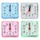 Mini Alarm Clock with Night Light for Students, 4
