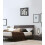 Digital wall clock with 8.6-inch HD display, calendar and 6