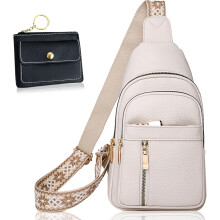 Torebka typu crossbody z wegańskiej skóry, mała torebka typu sling dla kobiet