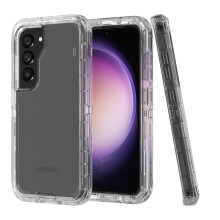 Capa Xhy à prova de choque para Samsung Galaxy S23 Plus Cristal