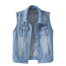 Dames denimjack lichtblauw, casual, lente/herfst
