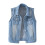 Dames denimjack lichtblauw, casual, lente/herfst 1