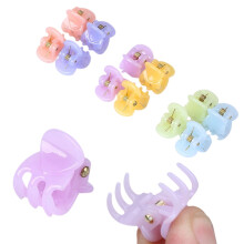 MesaSe mini hair claw clips colorful no-slip plastic 24 pcs