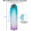 Water Bottle with Straw and Timer Orange-Green 2-Pack 5