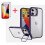 Capa transparente Xhy para iPhone 16 Pro com protetor de tela, resistente. 1