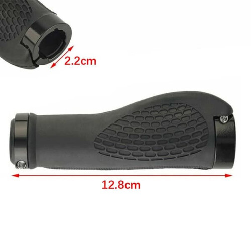 Bicycle Handlebar Grips White 1 Pair 2