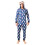 Familiekerstpyjama's met capuchon en sneeuwpopprint 3