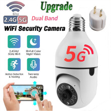 Ceamara Slándála Bolgán Solais WiFi1080P Radharc Oíche 360