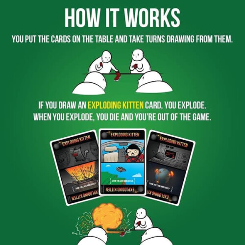 Streaking Kittens Expansion Set 15-Card 1