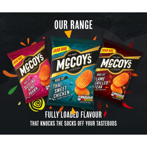 McCoy's Cheddar & Onion Multipack Crisps 6 Pack 1
