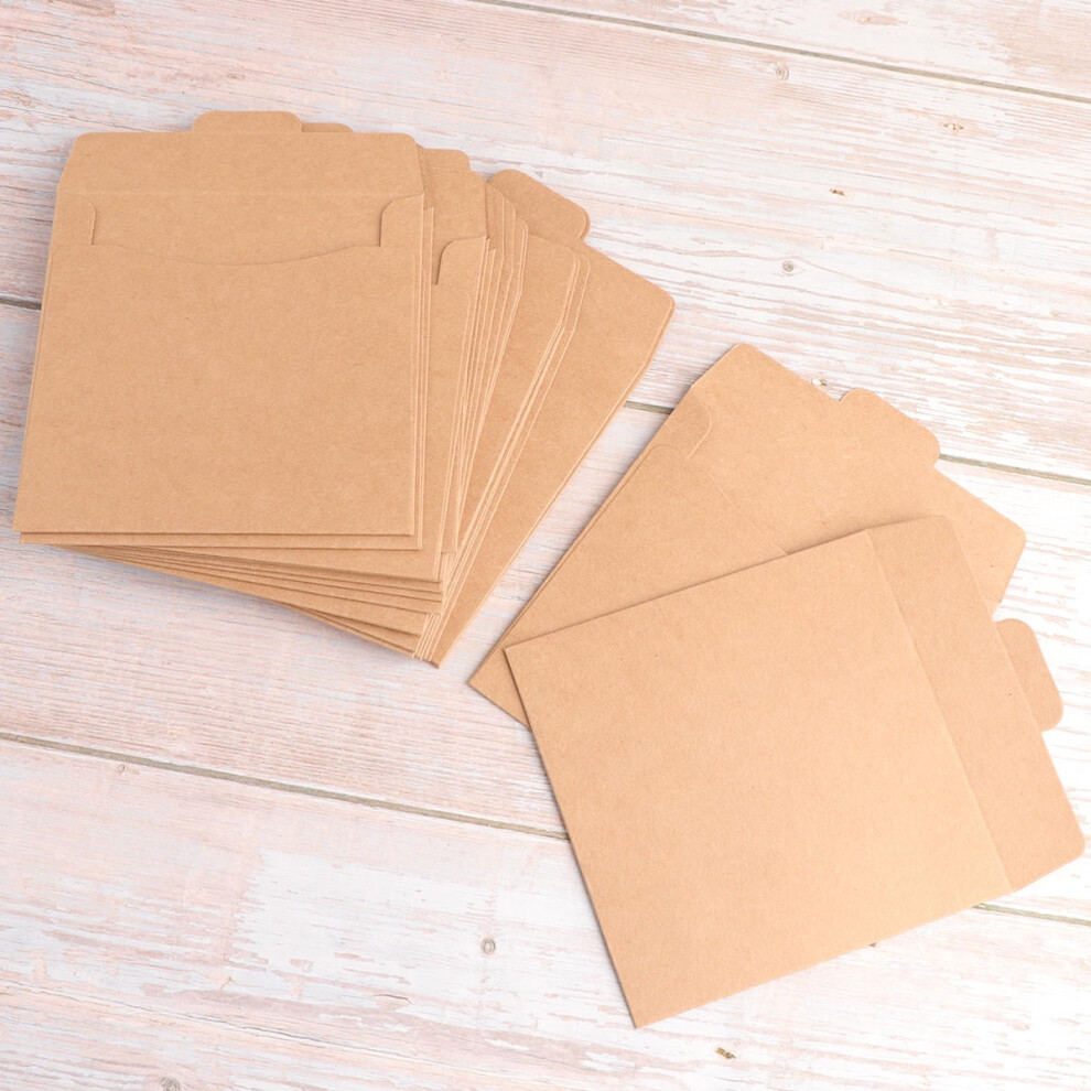 Ounona Kraft Paper Cd/Dvd Envelopes 30 Pcs 922042396739
