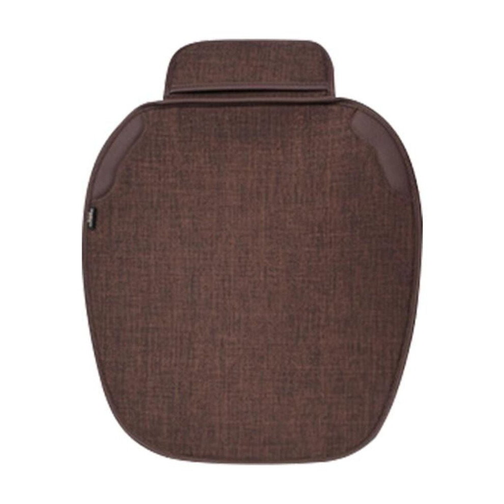 Car Seat Cover Breathable Flax Front 2 Pcs 922042393356