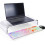 Acrylic White Rectangular Monitor Riser Stand 1 Pc 1