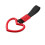 PVC car tow handle strap round charm JDM styling 6