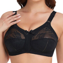 Riforla Minimiser-BH für Damen in großen Größen, Schwarz, Größe 34