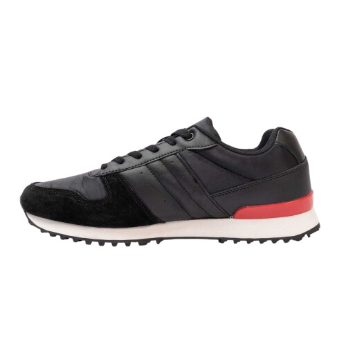 Kappa (7 UK, Black/Red) Kappa Mens Trainers 1