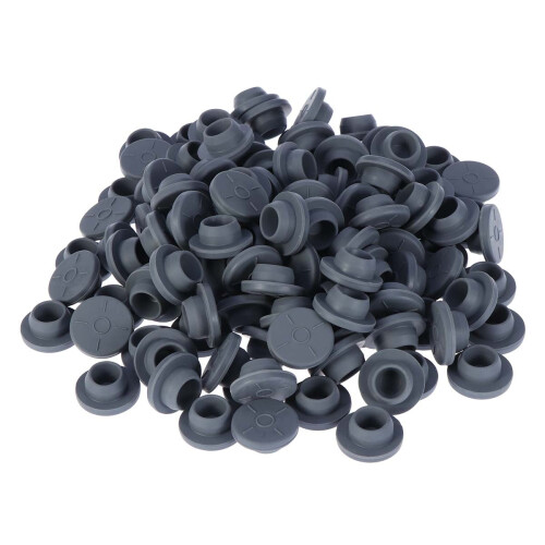 Gummiflaschenverschlüsse, 1,7 cm, 100 Stück