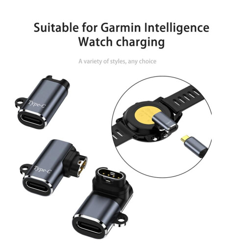 USB-C-opladeradapter voor Garmin Fenix7/7X/5S/6/6X/6S PRO 1