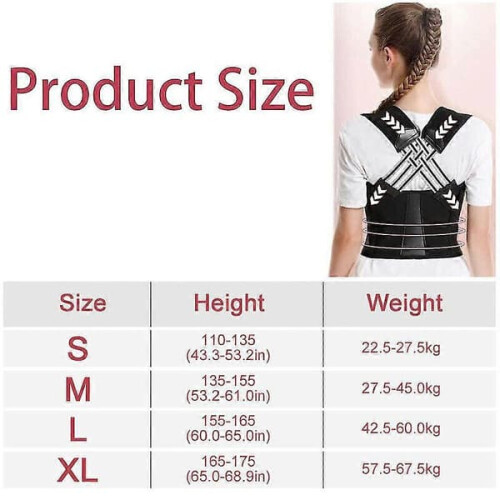 Posture Correction Back Support Belt Adjustable 1
