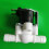 Kompaktes Magnetventil 12V oder 24V Wasserdurchflussschalter 3