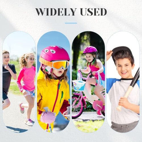 Kids Ankle Support Compression Socks Black 2 Pairs 5-10 2