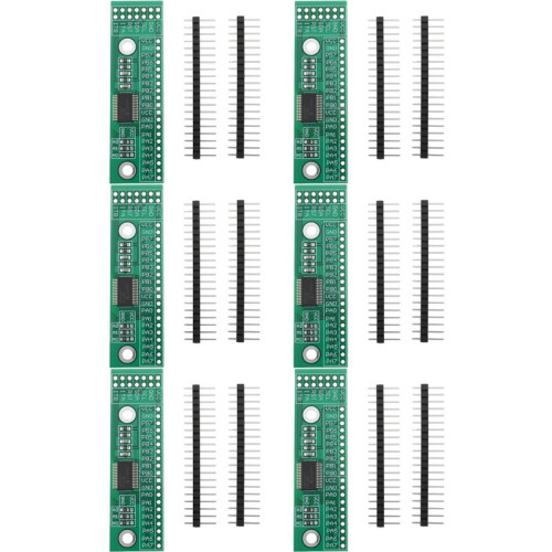 6X 16-Ch IO Expansion Pin Module Board I2C Interface IIC Input Output MCP23017-E/SS for Computer Game Console
