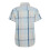Bench Bench Mens Checked Fitted Short-Sleeved Shirt 2