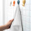 Toalha de cabelo de microfibra branca absorvente (1 unidade) 4