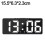Digital Alarm Clock Bedroom Temperature Adjustable 3