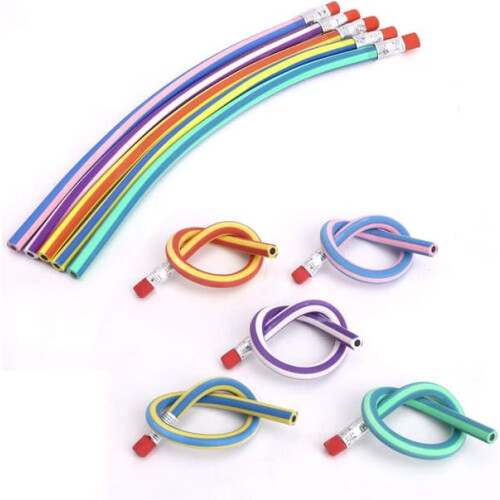 Bendable Pencils Soft Flexible for Kids 30 pcs 2
