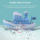 Boat Toy with Reel Motor 2pcs Blue 5