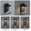 Applique murale LED avec port USB, 12 W, tricolore, intensité variable, rotative 3