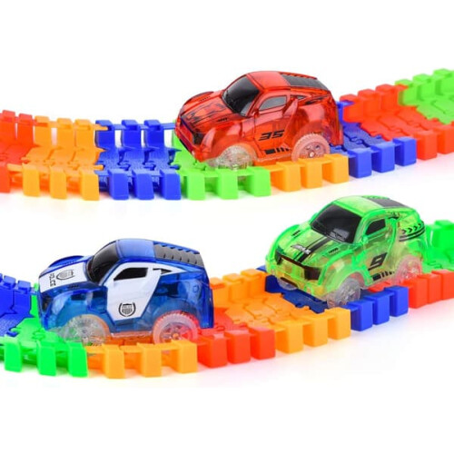 LED night light cars for children 3-pack 2
