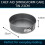 Non-stick Round Springform Cake Pan Gray 23cm 2