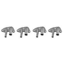 4PCS Zinc Alloy PCV Hose Connector Oil Water Separator Connector 11821AA660 for Forester Impreza Legacy Outback