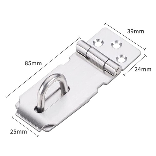Stainless Steel Padlock Hasp 1 Piece 1