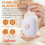 Vibrating Alarm Clock for Deep Sleepers and Hearing 2