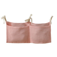 Baby Crib Organizer Hanging Storage Bag with 6 Pockets
