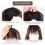 Clip-in bangs and lashes with real hair extensions 4