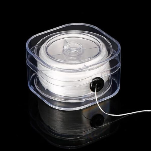 Pearl thread white 0.8 mm 70 meters 1