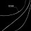 Pearl thread white 0.8 mm 70 meters 3