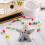 Pearl thread white 0.8 mm 70 meters 5