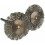10 stk. rustfrie stålbørster, skivebørster, rundbørster, 25 mm diameter for 5