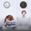 Quartz Wall Clock Rose Gold 25cm Silent Round 2