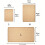 Cat sisal scratching mat khaki 30x40 cm 6
